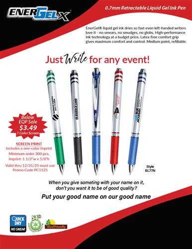 Just Write for any event!