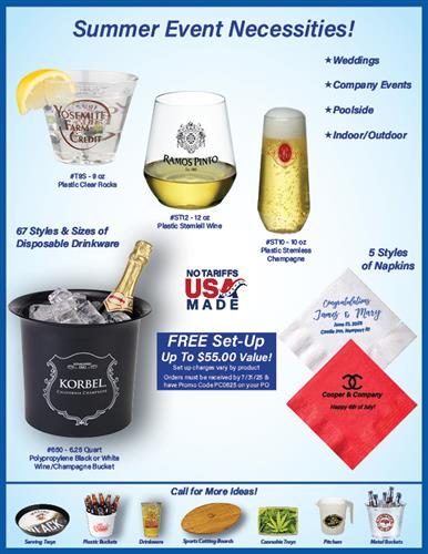 Sale on Summer Event Necessities