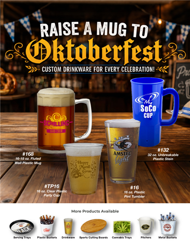 Free Setup on Oktoberfest Mugs—Ends 9/30!