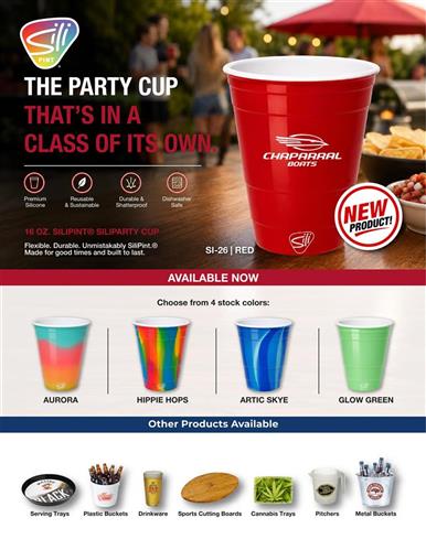 NEW SiliPint's Party Cup