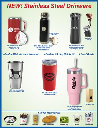 Stainless Steel Drinkware