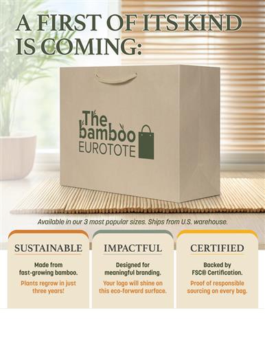 Bamboo Eurotote Coming Soon: The First of Its Kind