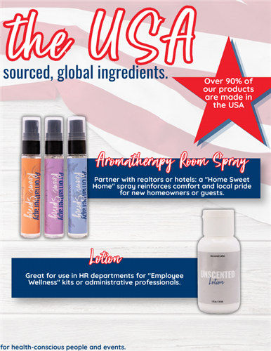 Personal Care Products Proudly Made In The USA