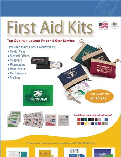 FIRST AID kits - In stock and ready to ship - USA/Union made