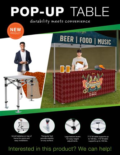 Gear-up for outdoor events with this must-have!