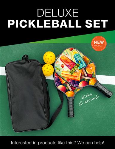 Dink Responsibly with this New Pickleball Set!