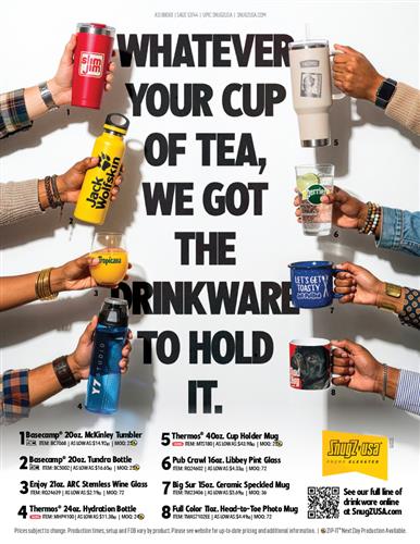 Hot, Cold, Branded & Bold, We’ve Got the Drinkware