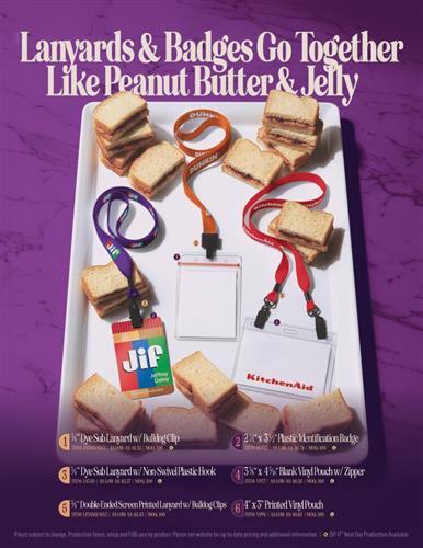 Some Things Just Go Together (Lanyards &amp; Badges)