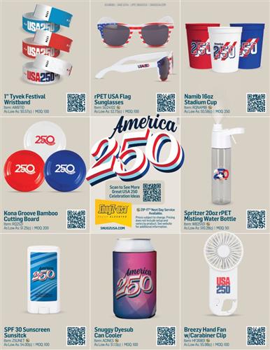 Red, White & Ready for 250