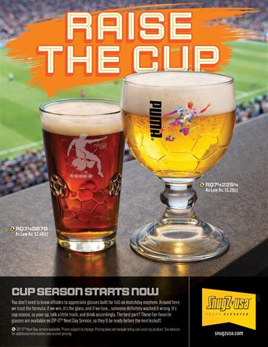 Raise One for the Game with New Soccer Glassware