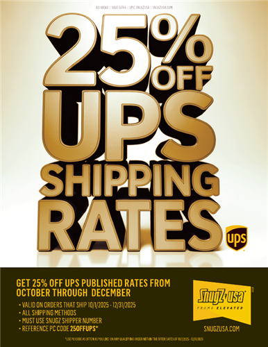 25% Off UPS Shipping