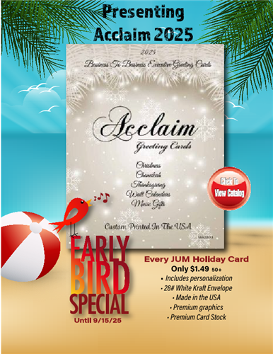 Early Bird Pricing Special!