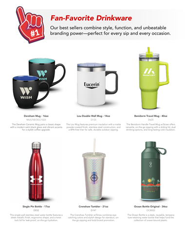 Fan-Favorite Drinkware!