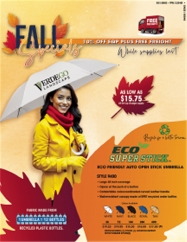 Fall Specials 10% Off EQP Pricing