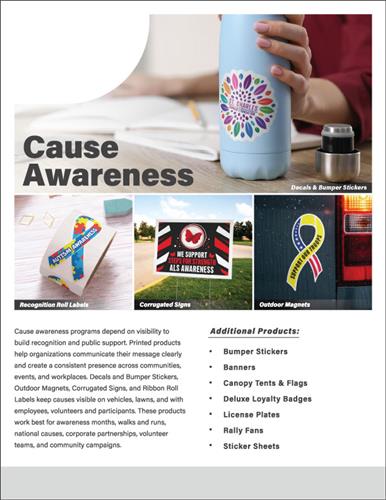 These Products Keep Causes Top of Mind 🎗️