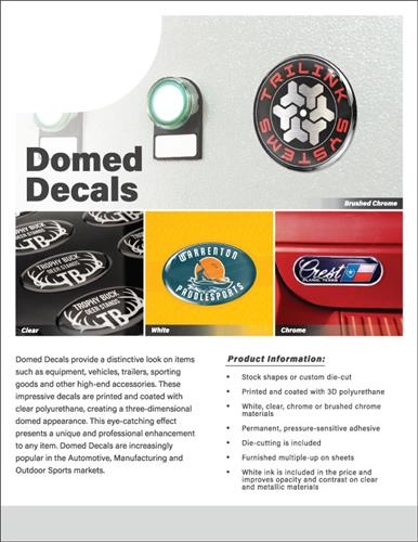 Make Logos Pop with Domed Decals