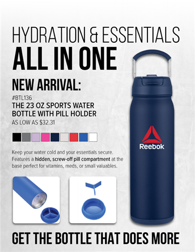 Hydration + Storage: The New Arrival That Does More