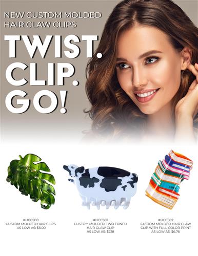 Trending Now: Custom Hair Clips