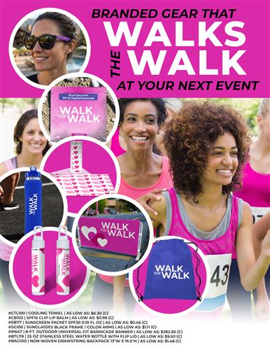 Gear that Walks the Walk for Your Cause 🩷