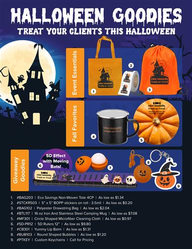 Halloween Goodies to Treat Your Clients