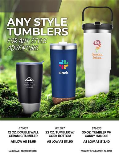 Tumblers for Any Adventure