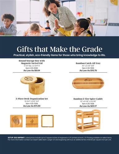 Gifts That Make the Grade