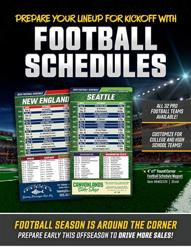 Prepare Your Lineup for Kickoff with Football Schedules!
