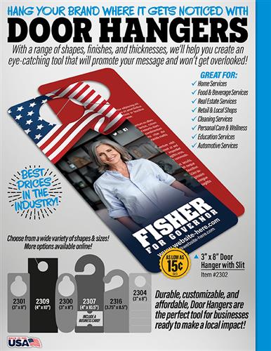 Better Pricing, Bigger Impact — Door Hangers!