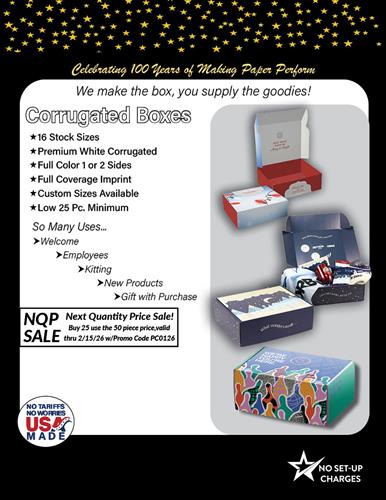 New Full Color Corrugated Box Sale