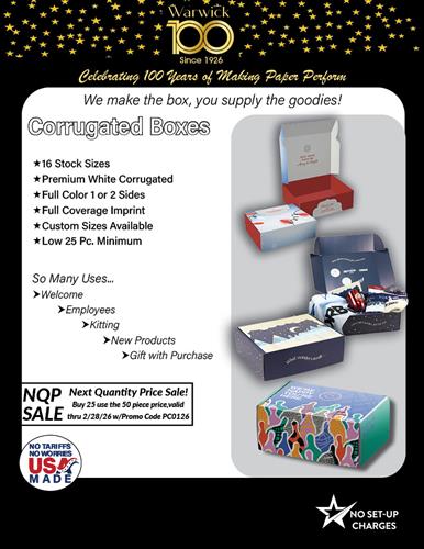 We Make the Box, You Supply the Goodies