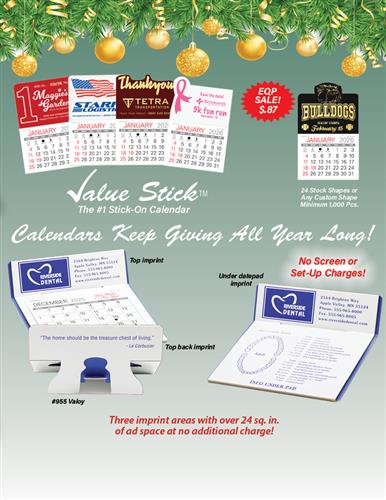 Calendars That Keep Giving All Year Long