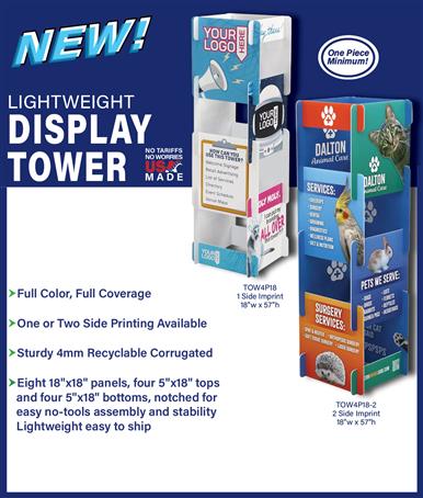 NEW Lightweight Display Tower