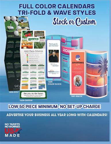 Best Selling Full Color Calendars