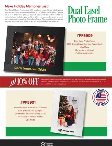 Keep Holiday Memories w/ Budget Priced Photo Frames