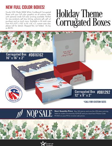 NQP Sale on Full Color Boxes